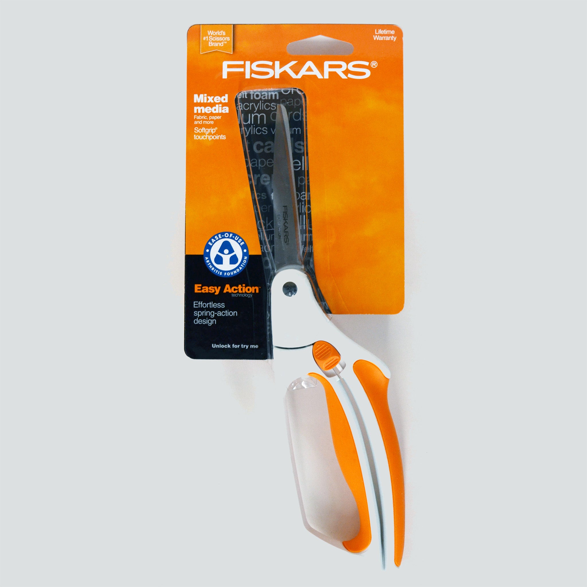 Fiskars Mixed Media Scissors - 8in – Panda Int'l Trading of NY, Inc